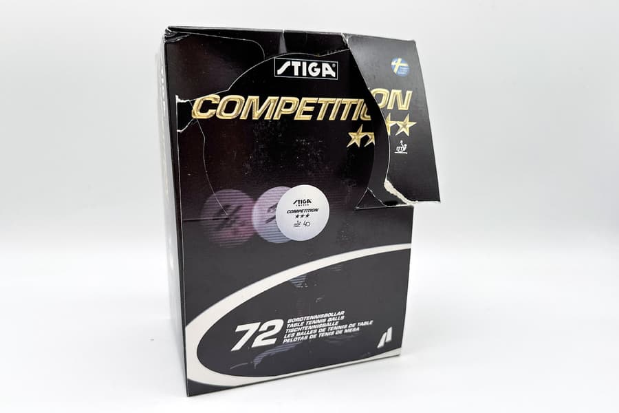 Packung Tischtennisbälle Stiga